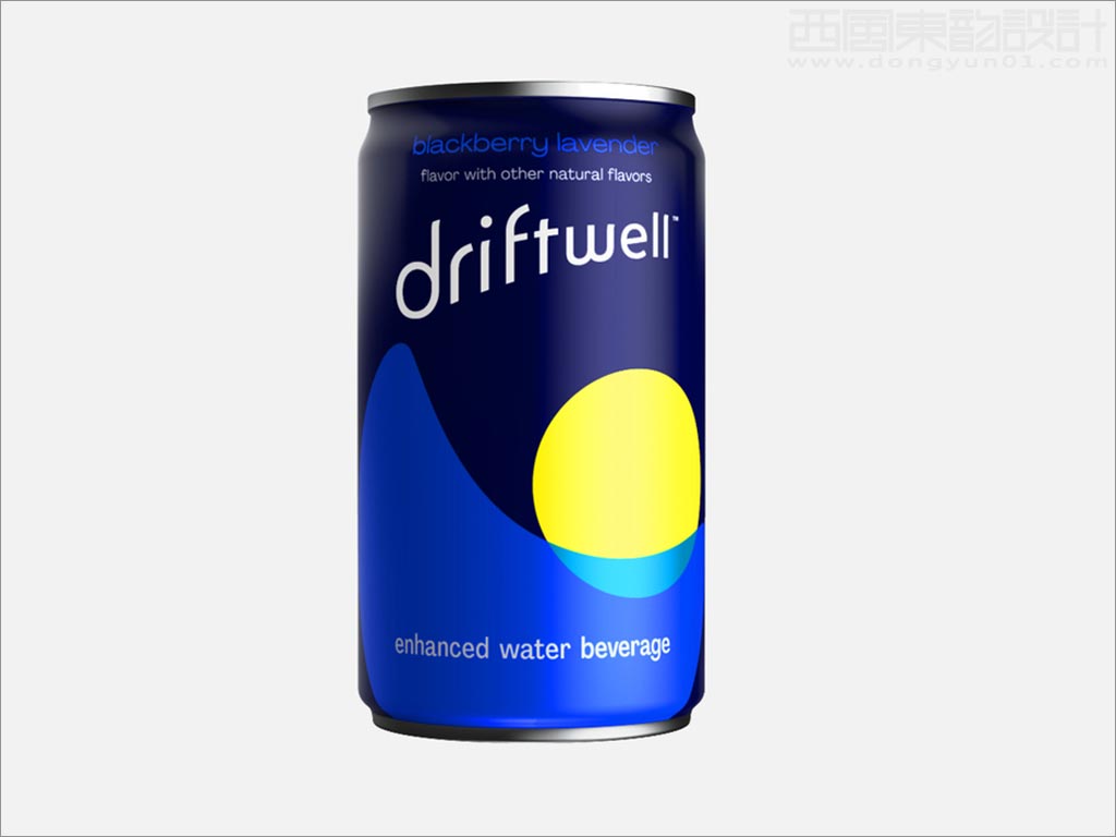 百事可乐Driftwell功能性饮料易拉罐包装设计