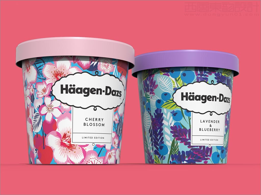 美国哈根达斯冰淇淋包装更新设计欣赏-北京西风东韵