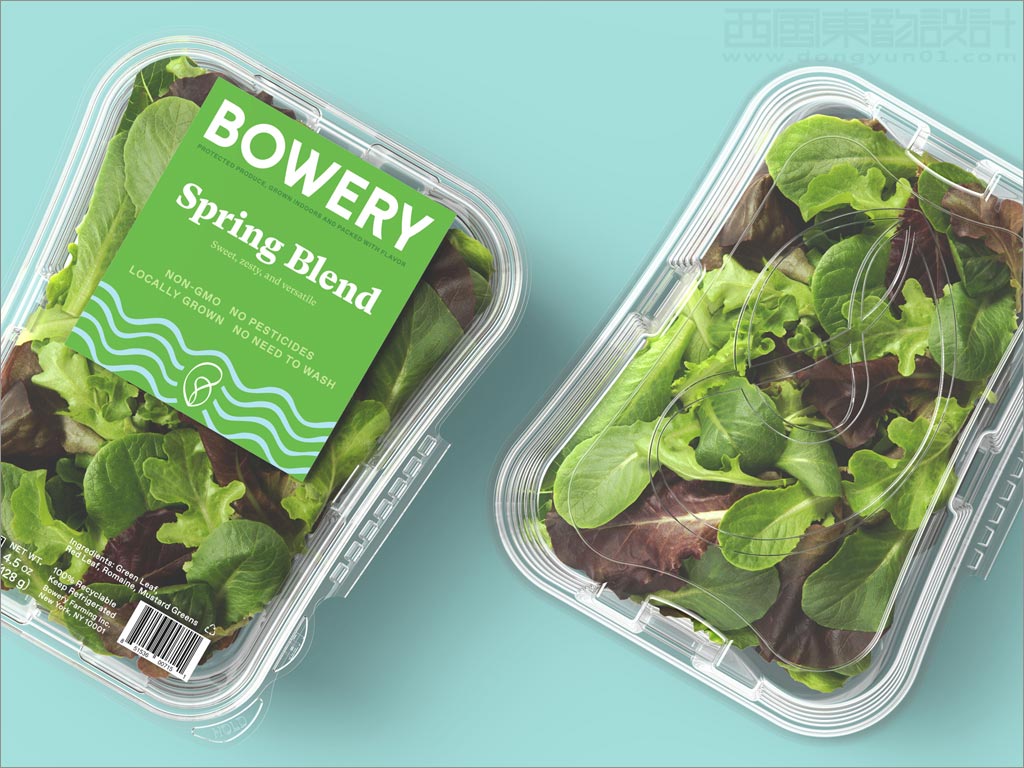 Bowery蔬菜农产品包装设计