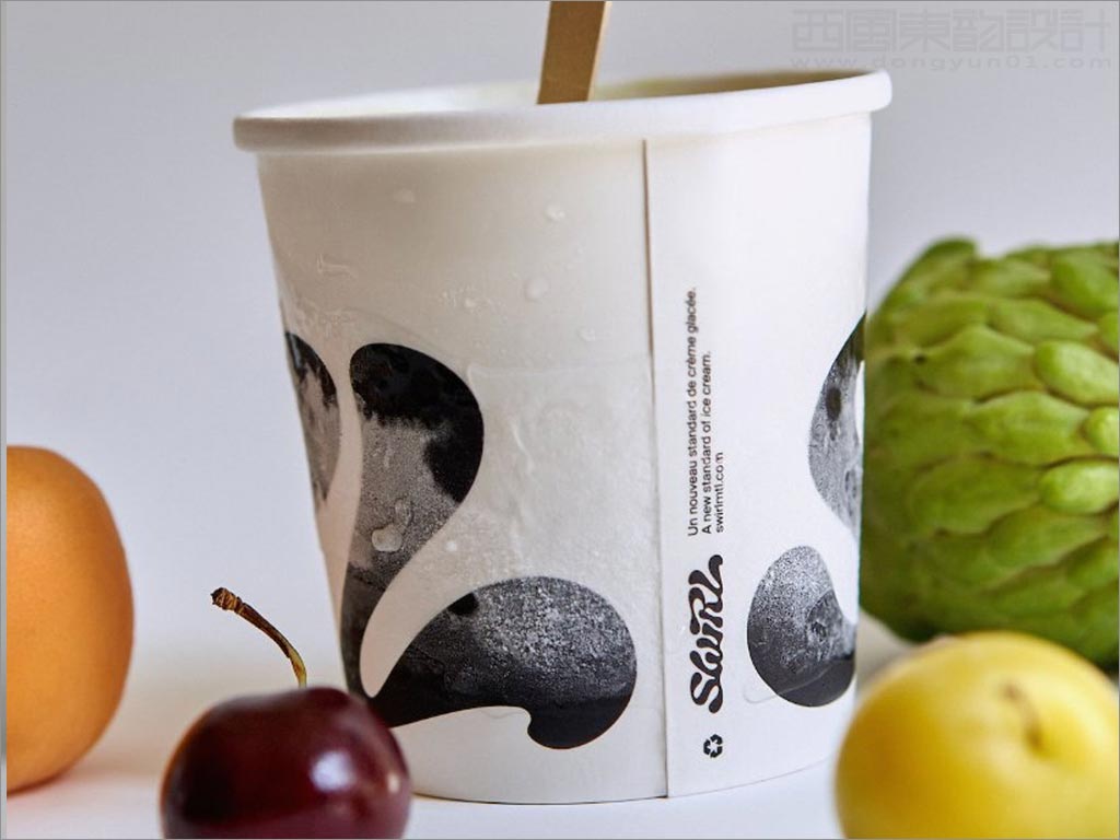 加拿大Swirl纯素食冰淇淋包装设计