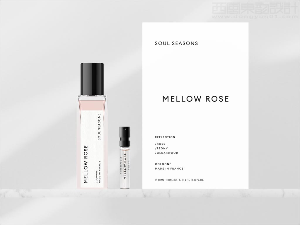 法国Soul Seasons香水瓶体外盒包装设计