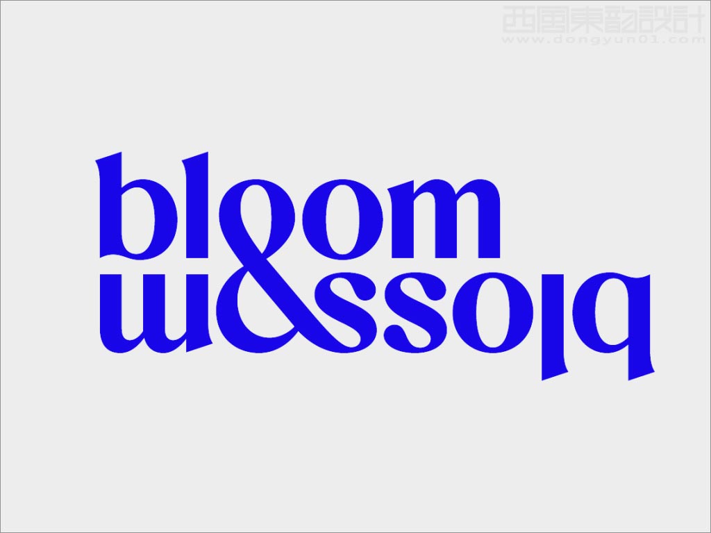 英国Bloom and Blossom护肤品logo设计