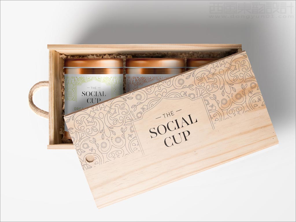 印度Social Cup茶叶礼盒包装设计