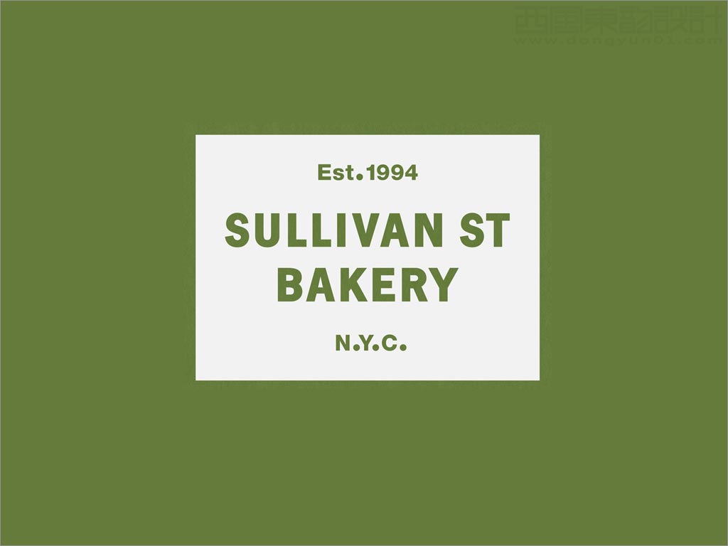 美国Sullivan面包品牌logo设计