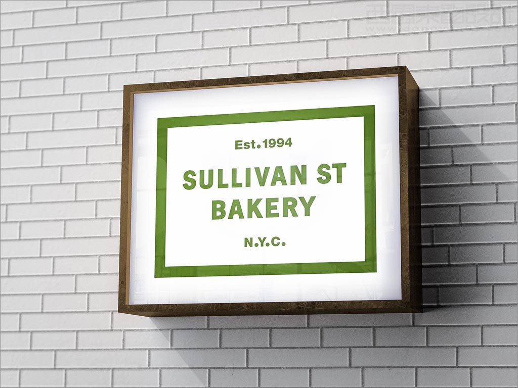 美国Sullivan面包品牌logo设计