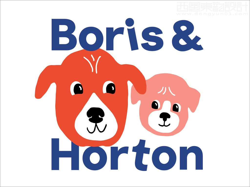 美国Boris＆Horton宠物用品馆logo设计