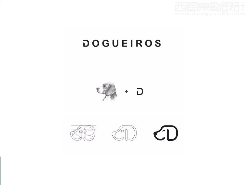 巴西Dogueiros宠物食品logo设计