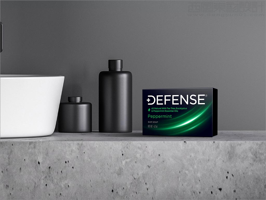 Defence薄荷香皂包装设计