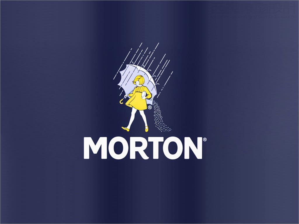 美国Morton食用盐品牌logo重新优化设计