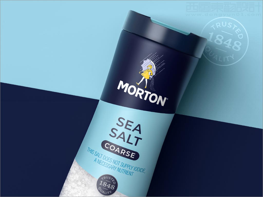 美国Morton食用盐包装重新优化设计