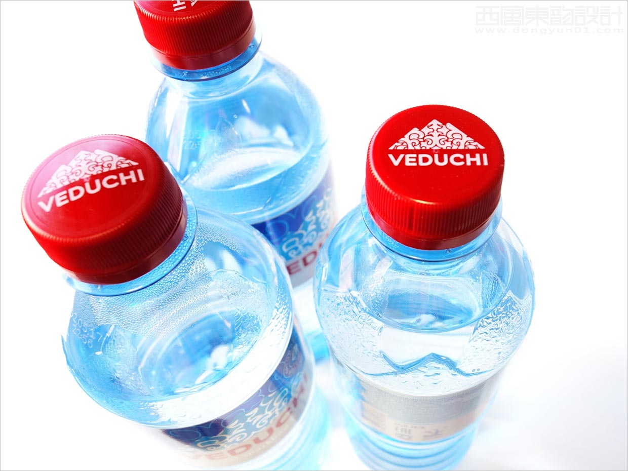 俄罗斯VEDUCHI矿泉水瓶盖包装设计