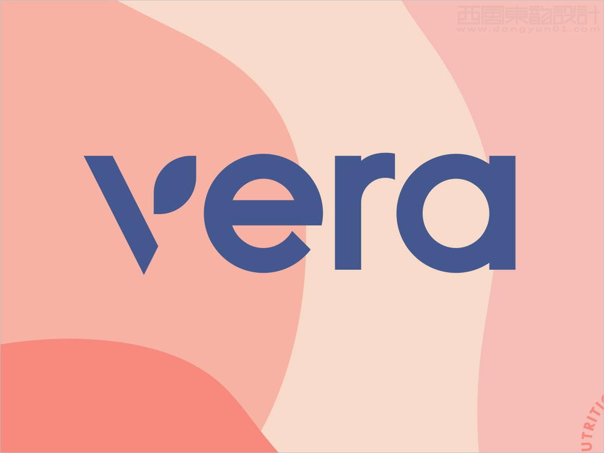 时尚的美国Vera女性补品品牌logo设计