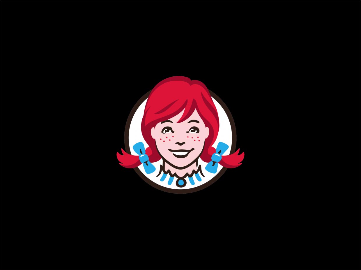 Wendy’s吉祥物卡通形象设计