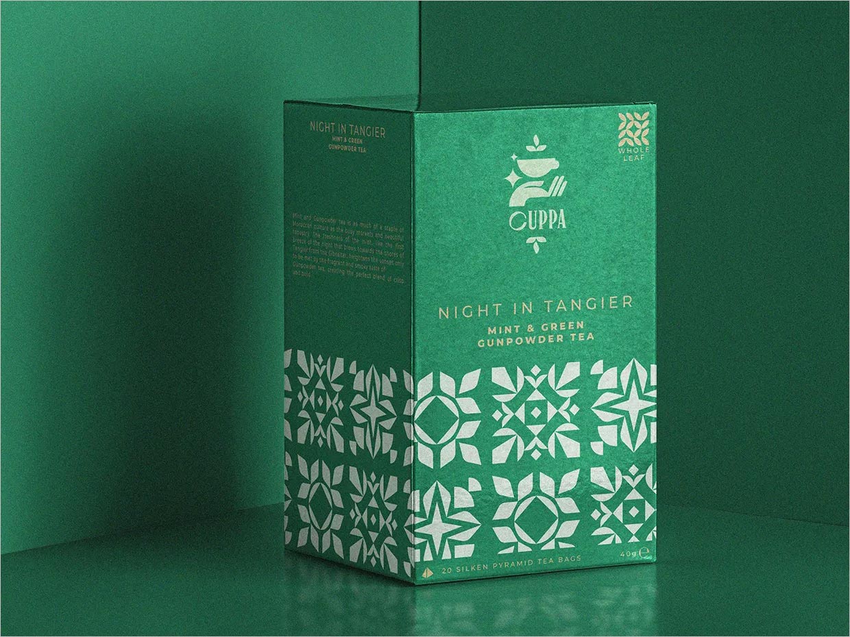 南美Cuppa茶叶包装盒设计