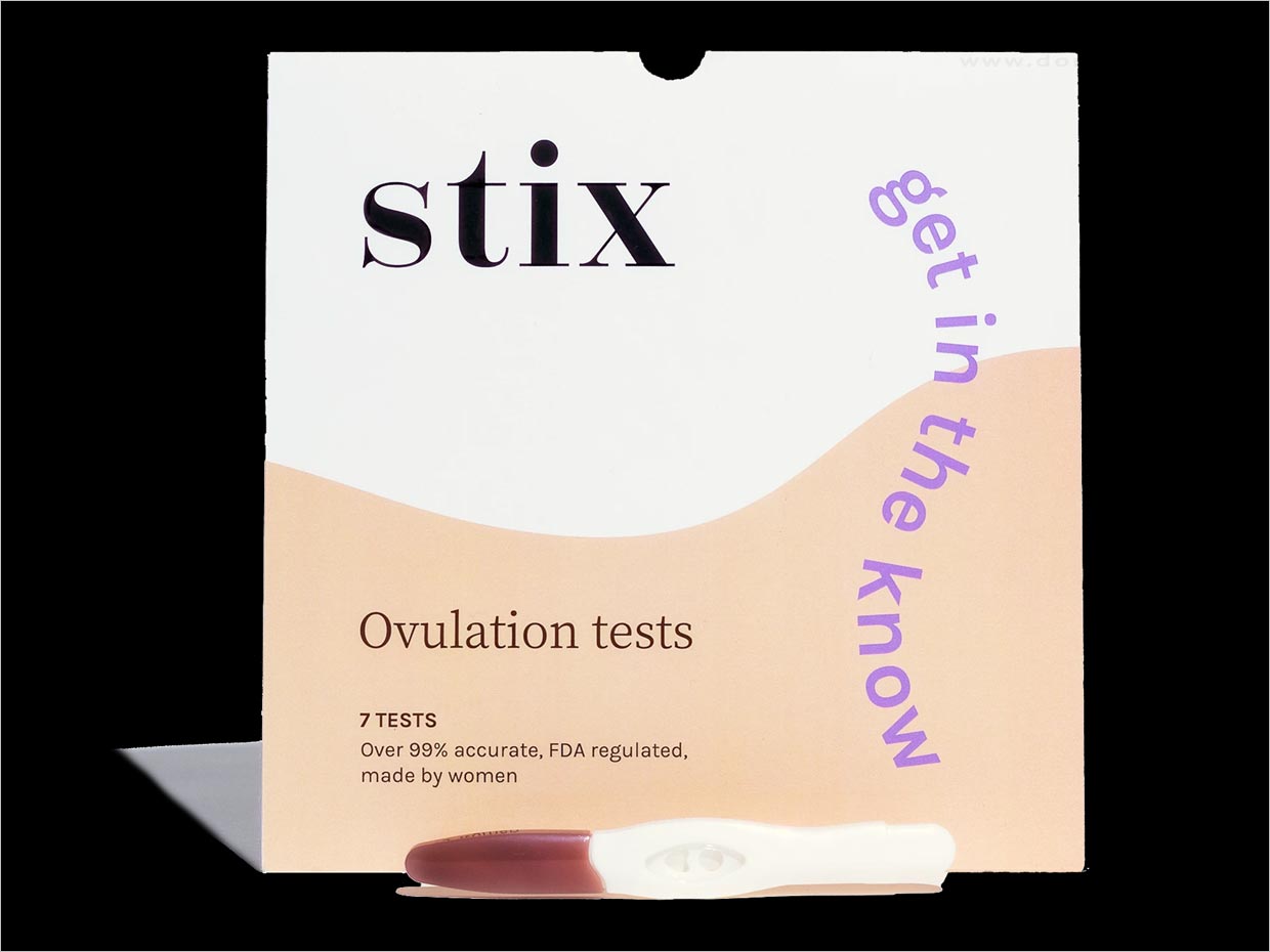 美国Stix怀孕和排卵测试纸包装设计