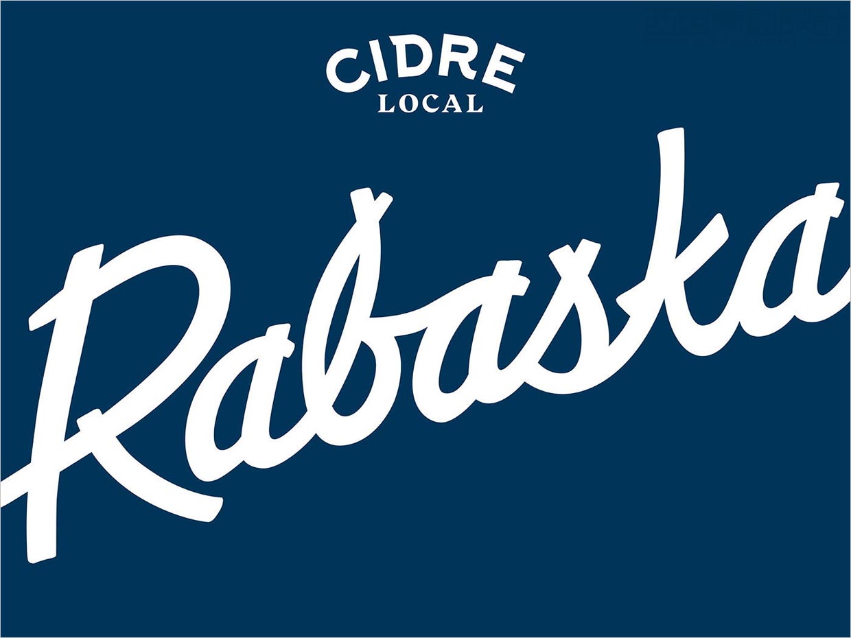 加拿大Rabaska苹果酒logo设计