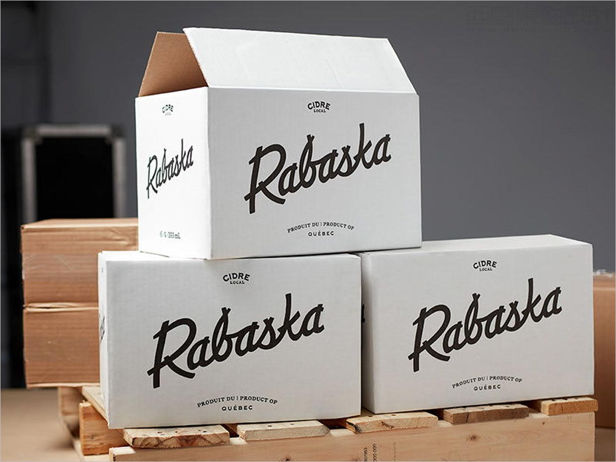 加拿大Rabaska苹果酒外箱包装设计