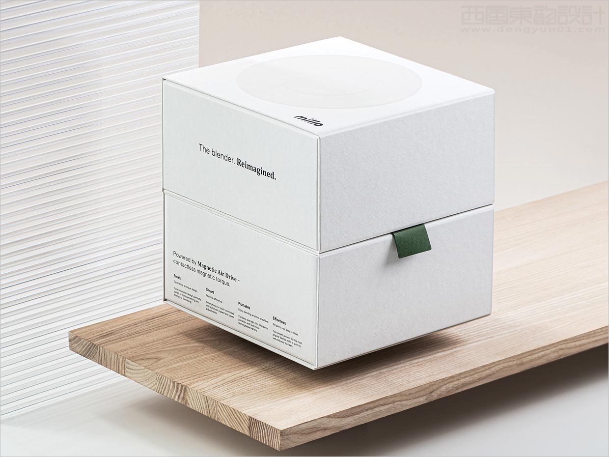 立陶宛Millo智能榨汁搅拌机家用小电器包装盒设计