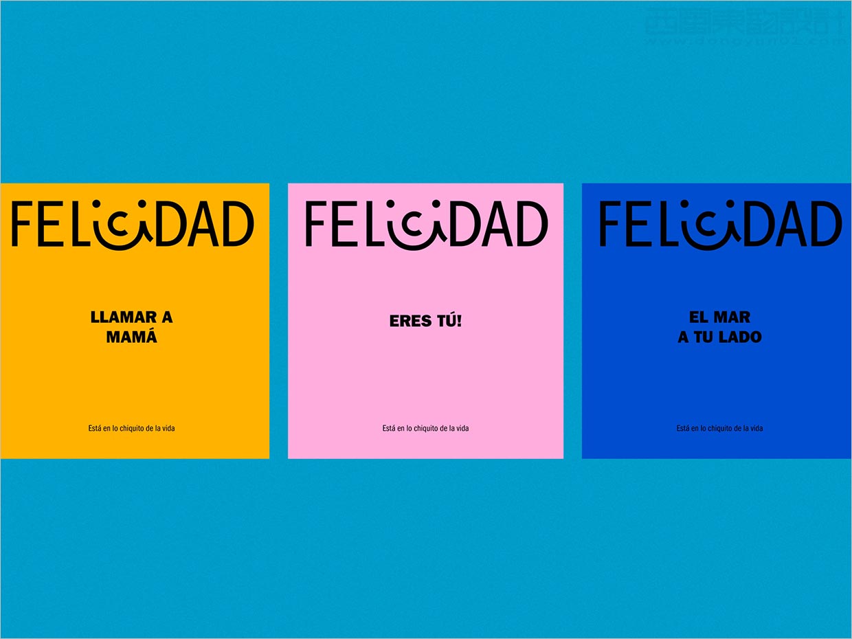 哥伦比亚Felicidad烘焙饼干面海报设计