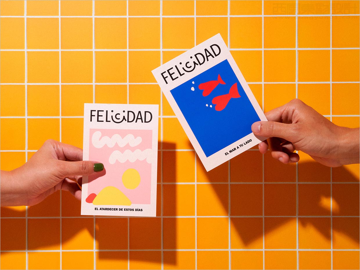 哥伦比亚Felicidad烘焙饼干面卡片设计