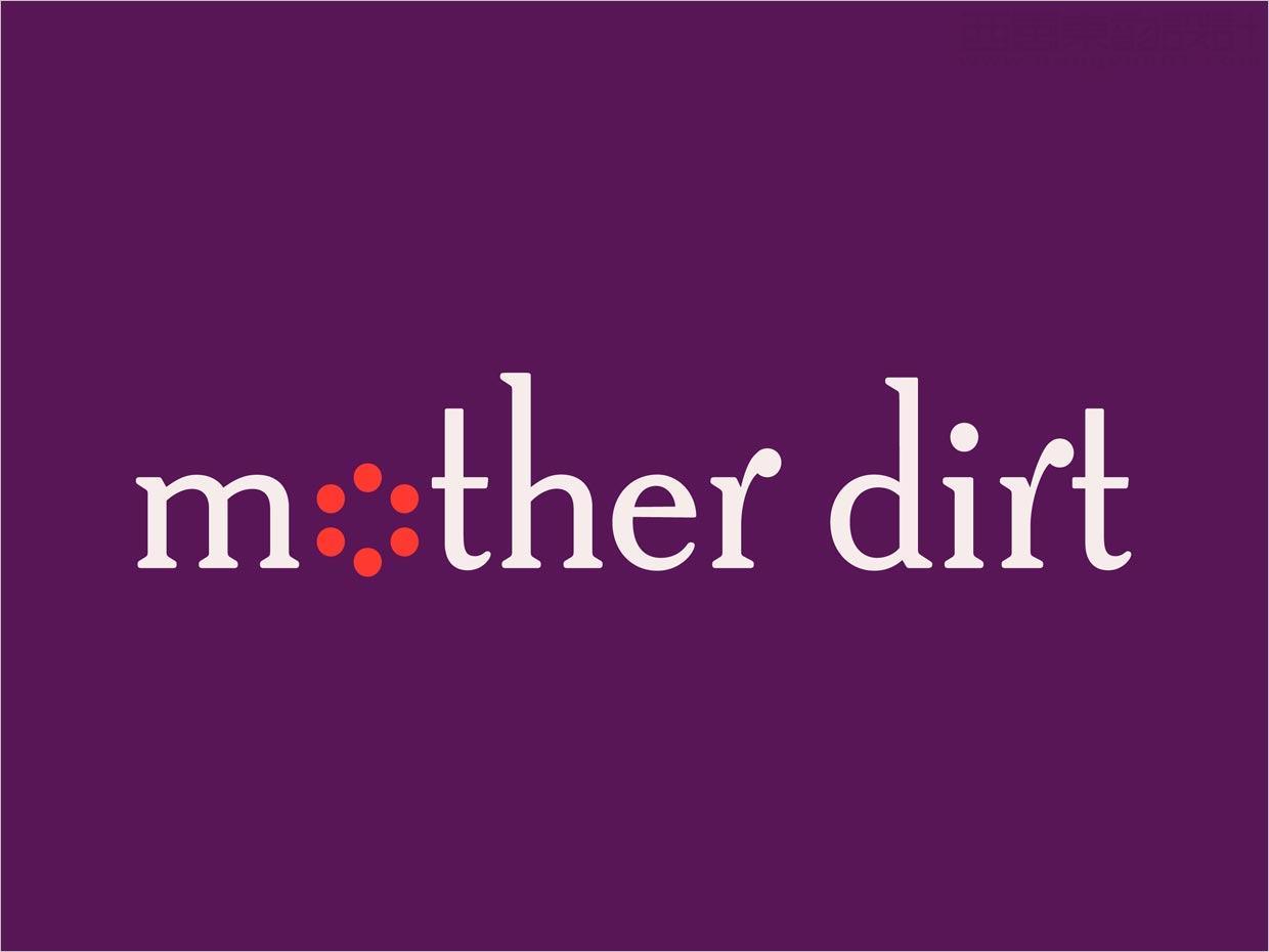 英国Mother Dirt护肤品logo设计