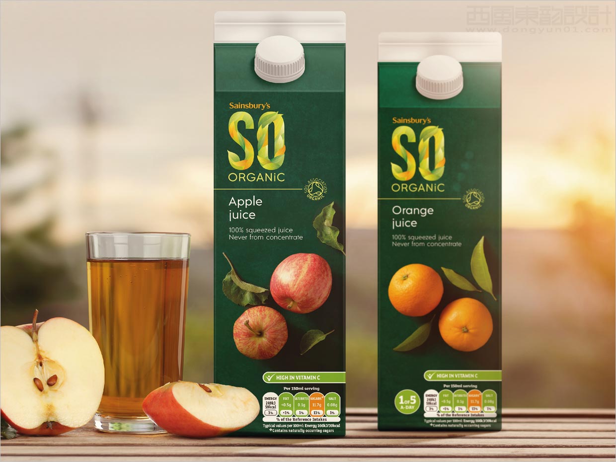 So Organic有机果汁包装设计