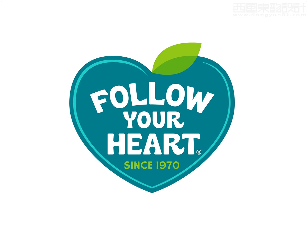 美国Follow Your Heart素食产品logo设计