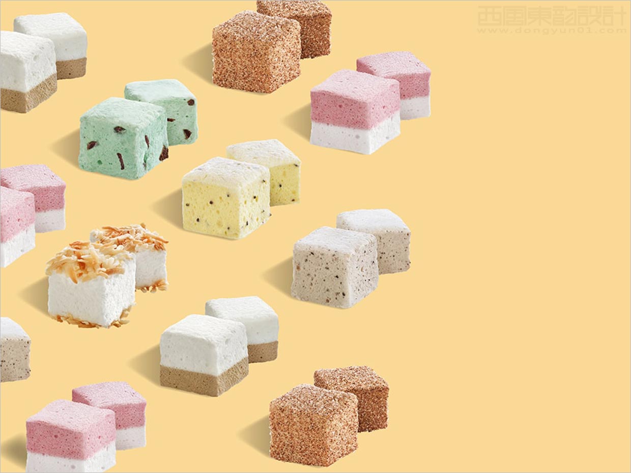 英国Smashmallow棉花糖休闲食品包装设计之实物照片