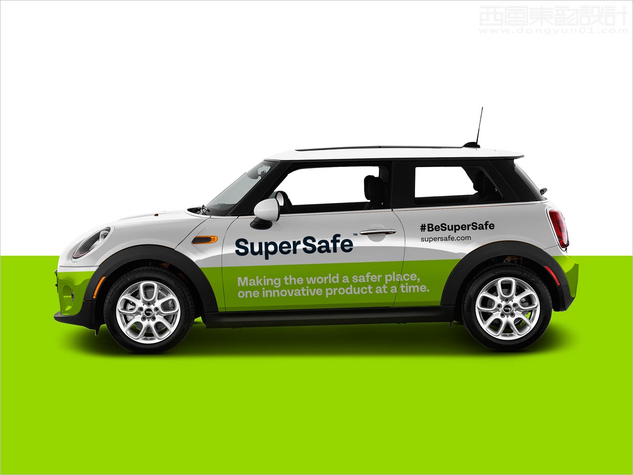 英国SuperSafe消毒剂品牌vi设计之车体设计