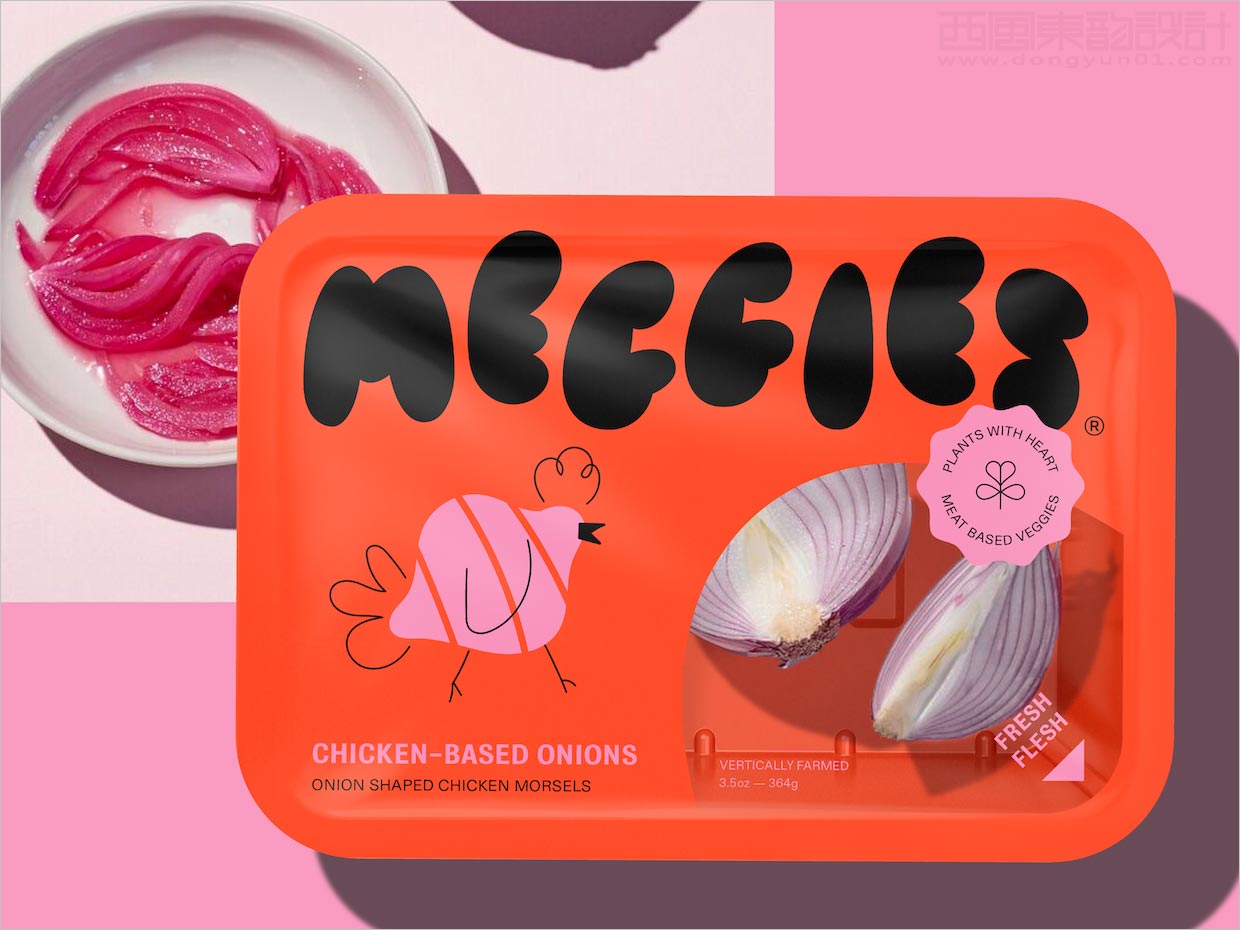 美国Meggies洋葱蔬菜农产品包装设计