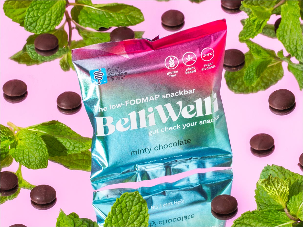 BelliWelli薄荷软糖休闲食品零食小吃包装设计