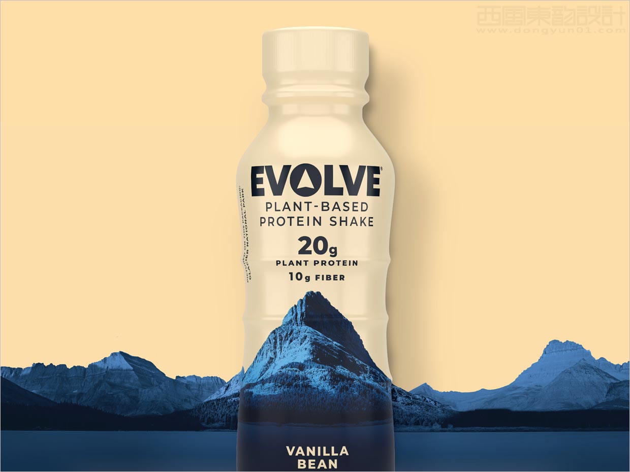 百事可乐旗下EVOLVE植物基蛋白质饮料包装设计