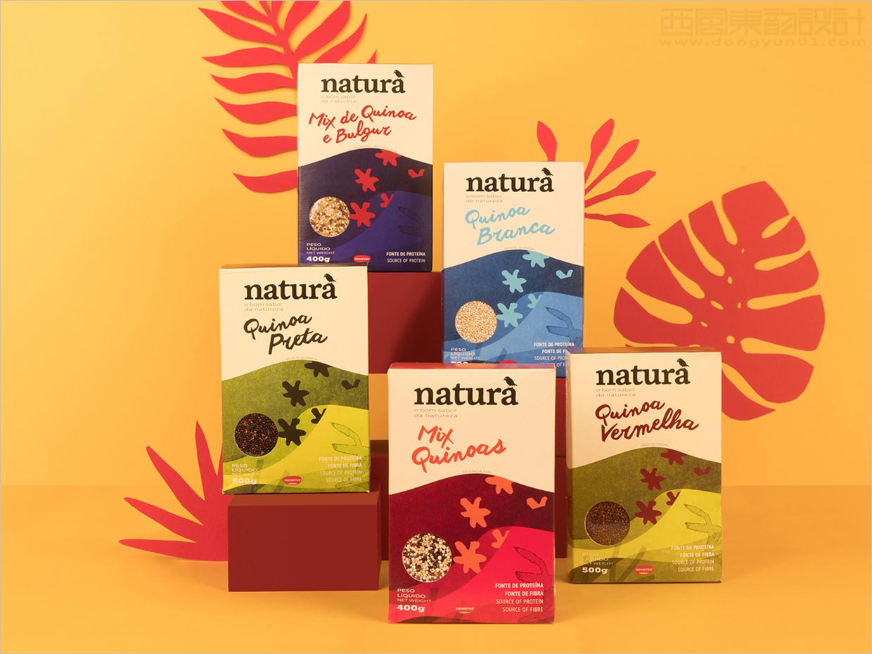 美国Natura五谷杂粮农产品包装设计