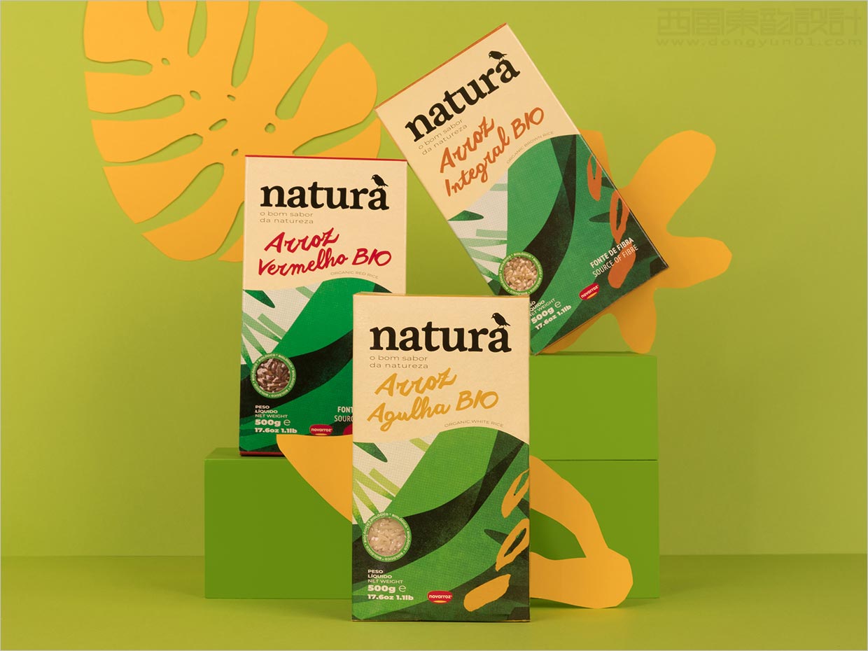 美国Natura五谷杂粮农产品包装设计