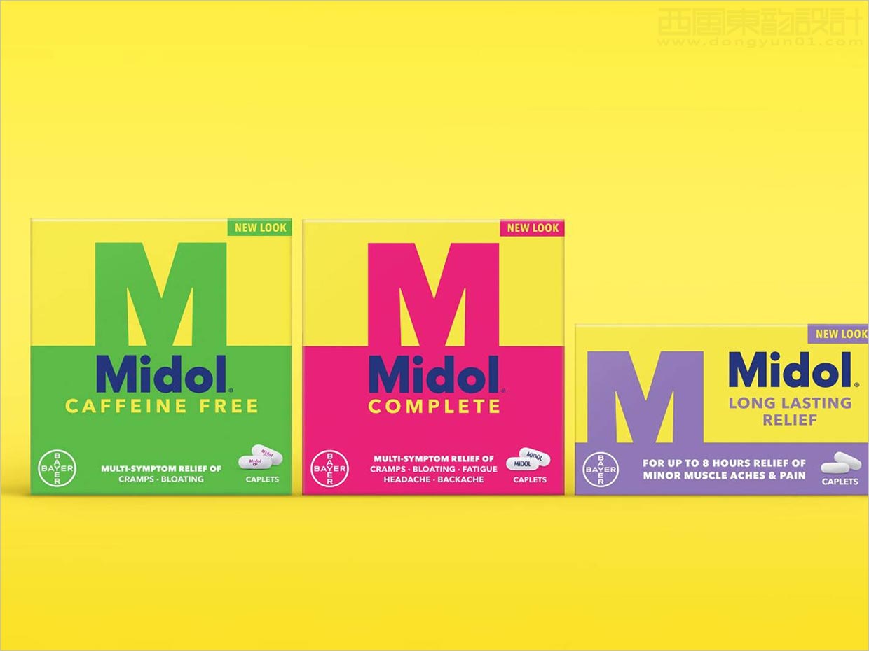 Mido保健品包装设计以吸引千禧一代和Z世代消费者