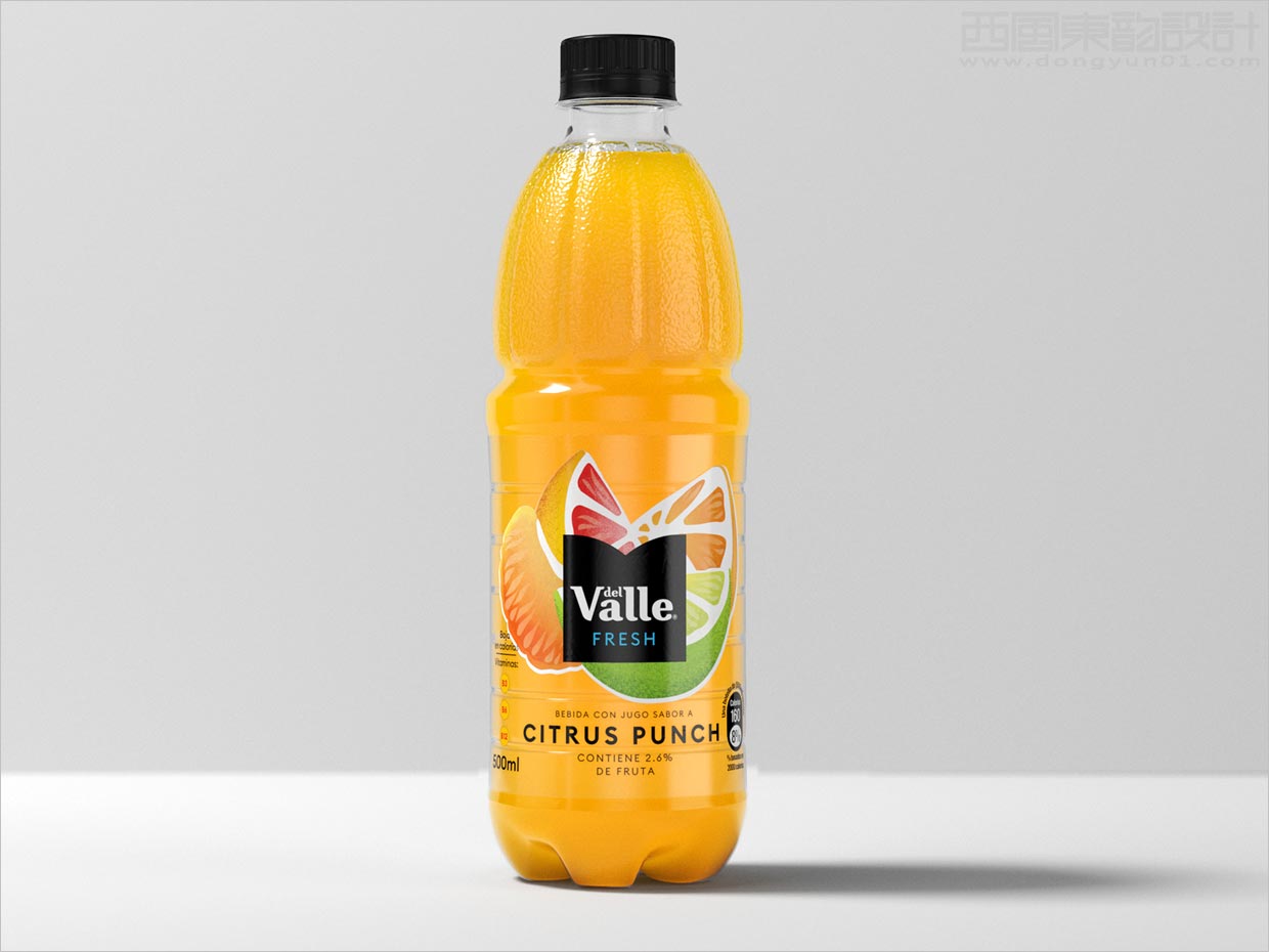 可口可乐公司Del Valle果汁饮料包装设计
