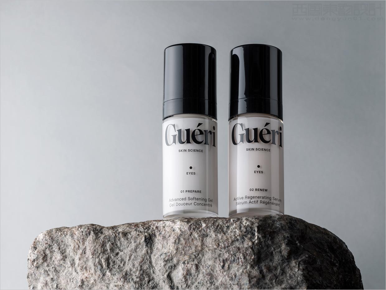 丹麦Gueri植物护肤品瓶体包装设计