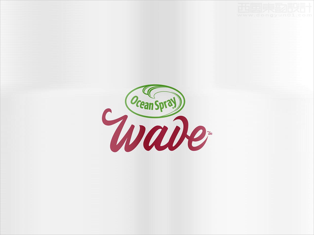Ocean Spray水果味苏打水logo设计