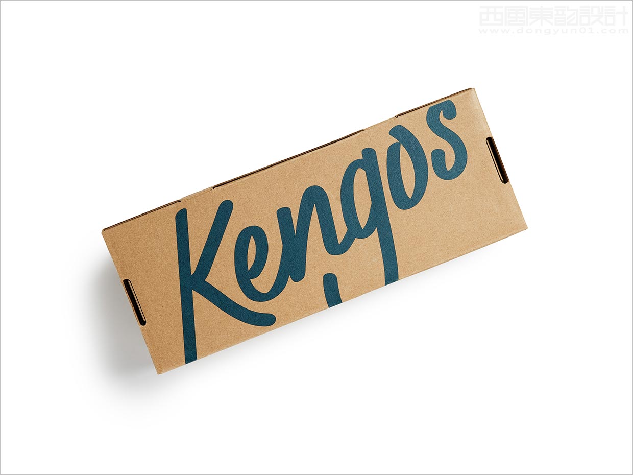 美国Kengos休闲运动鞋包装设计