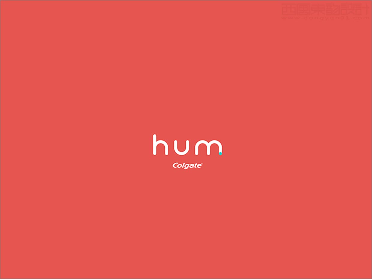 美国高露洁Hum智能电动牙刷品牌logo设计