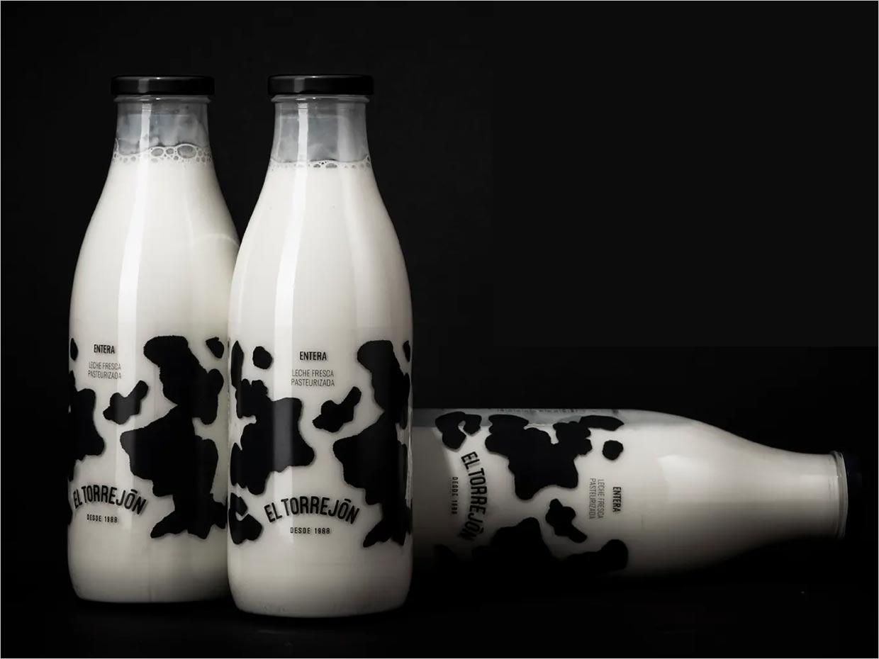 西班牙ElTorrejon鲜牛奶包装设计