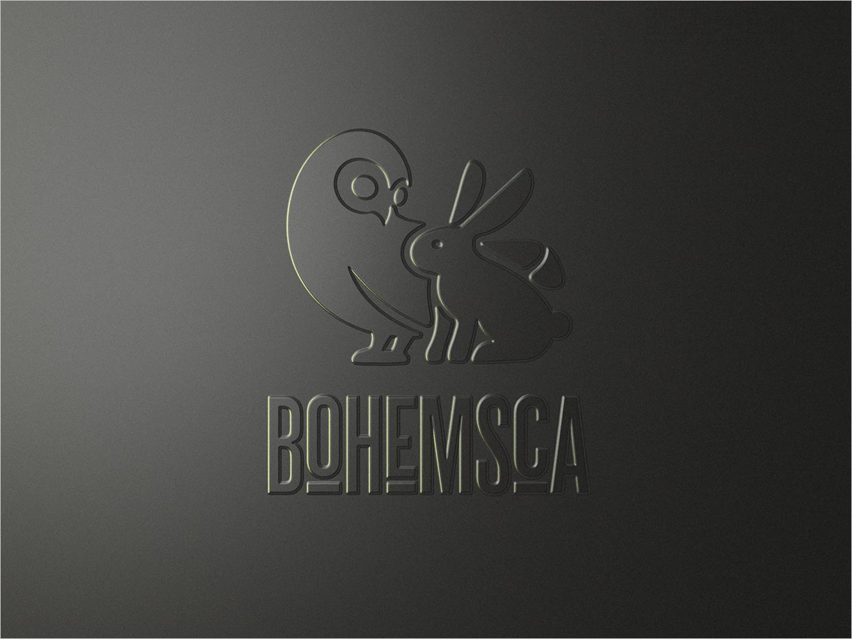 捷克Bohemsca柠檬水饮料品牌logo设计