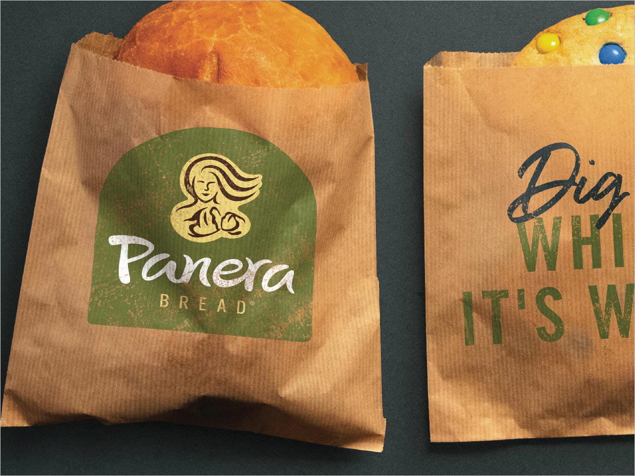 美国Panera面包包装设计