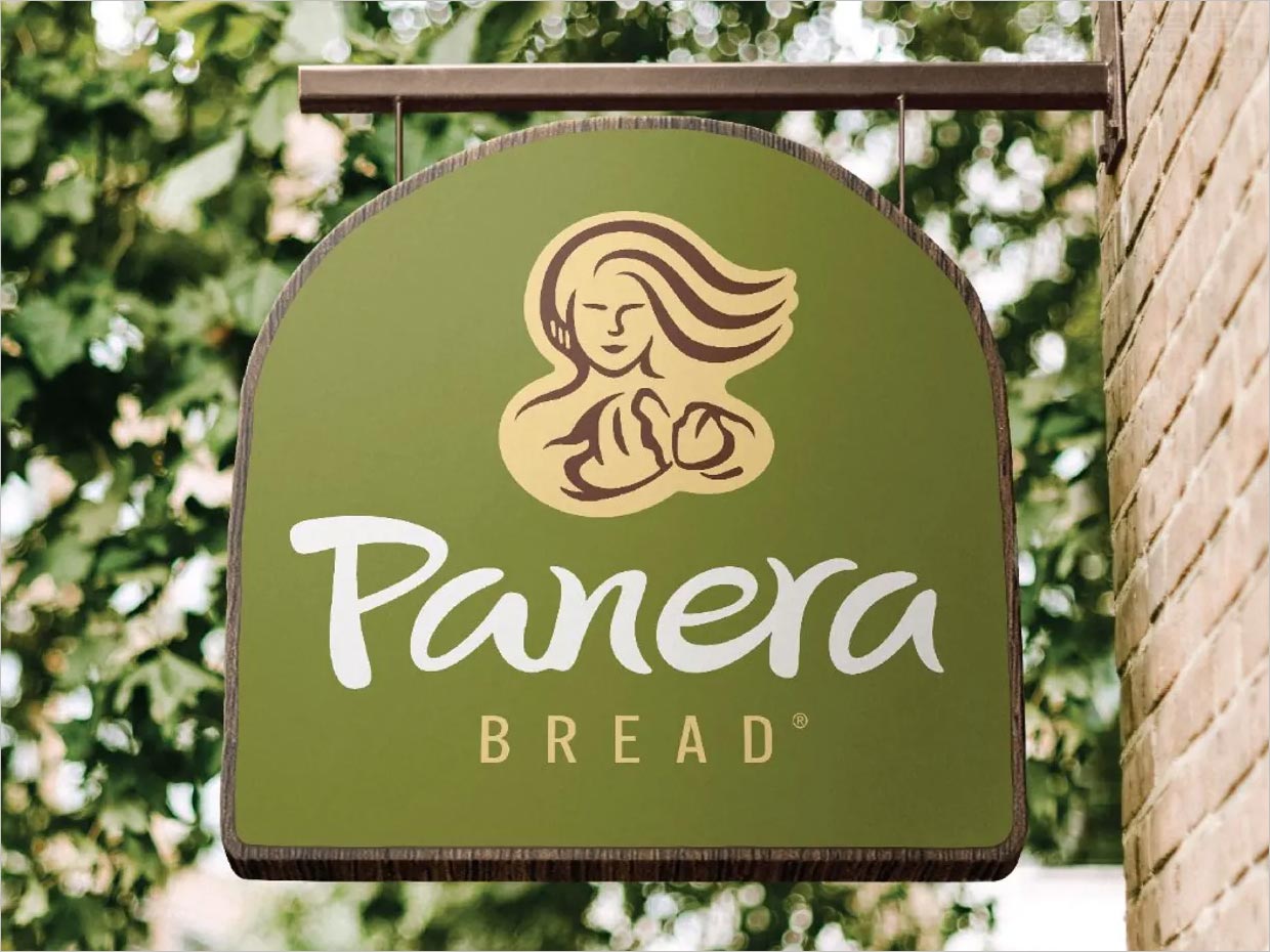 美国Panera面包店面形象设计之招牌设计