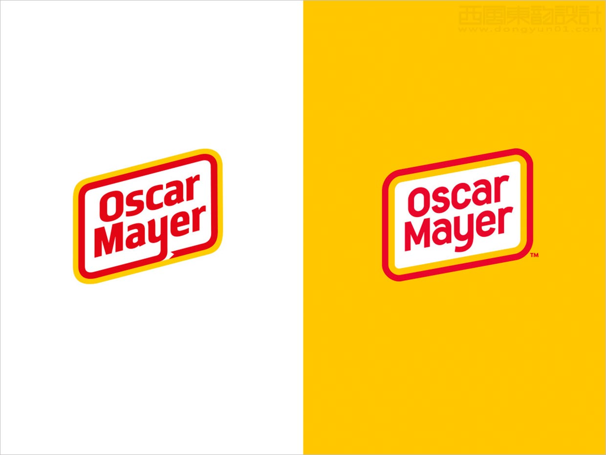 美国Oscar Mayer火腿肠熟肉食品logo设计