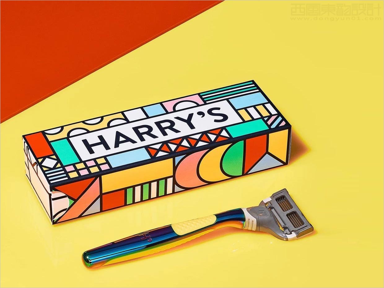 异想天开的美国Harry's剃须刀礼盒包装设计