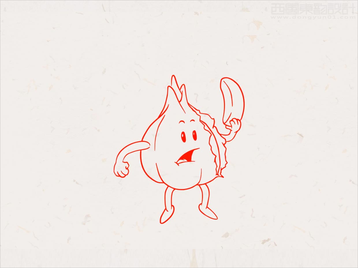 挪威Dognvill零售肉食产品吉祥物卡通形象设计