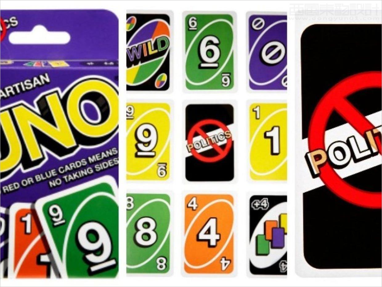 4. 美泰在感恩节前创建了无党派的扑克纸牌游戏玩具包装设计