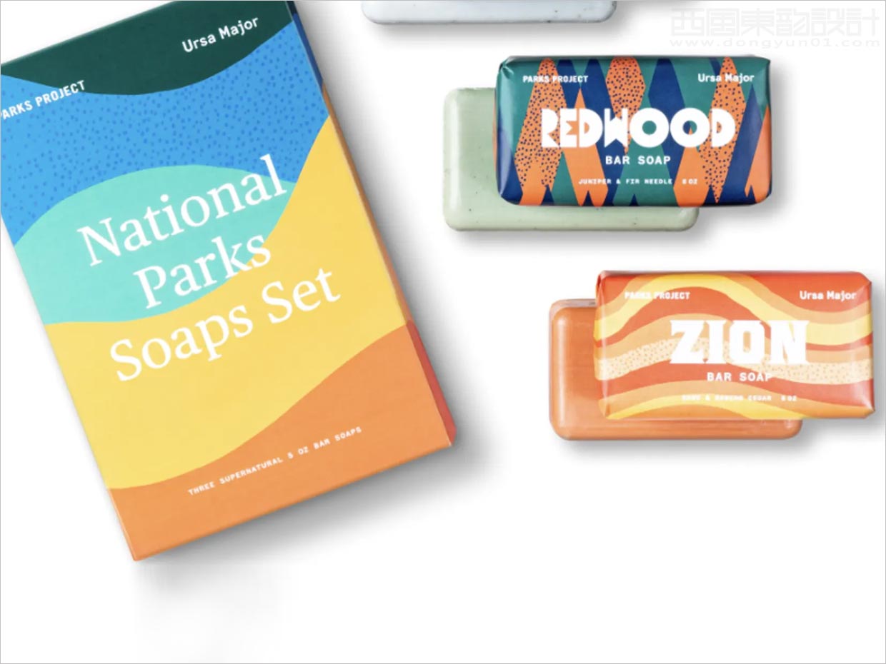 美国Ursa Major限量版香皂洗涤日化用品包装设计