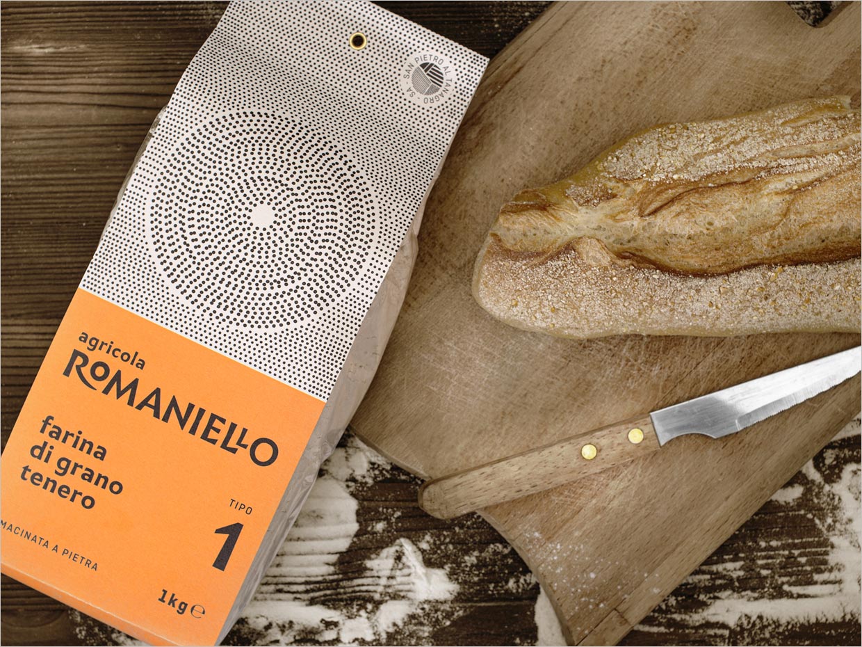 意大利面粉农产品包装设计